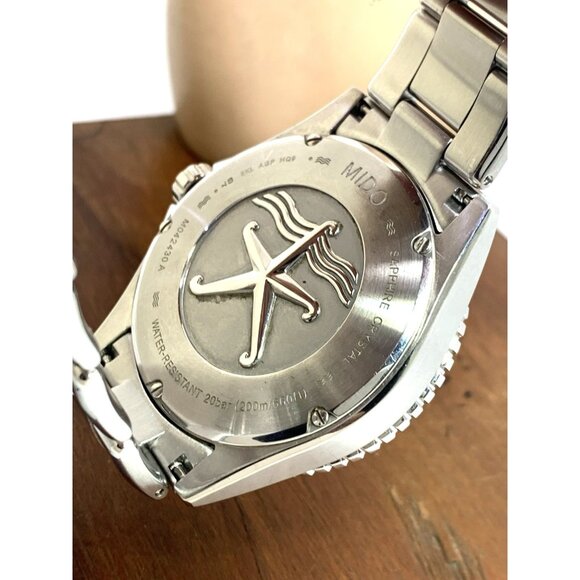 Mido Men's Watch M0424301104100 Ocean Star Swiss Automatic Day Date Steel 42.5mm - Picture 6 of 14